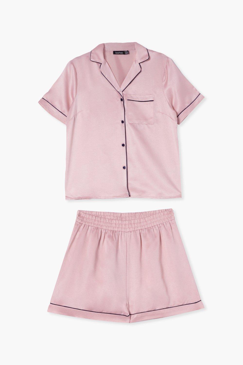 Boohoo pink pjs sale